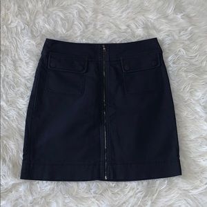 Ann Taylor navy skirt